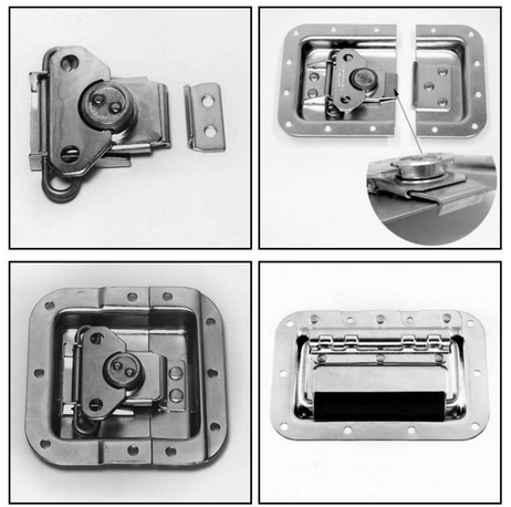 Pretty and Practical Recessed Latch Pretty and Practical Recessed Latch