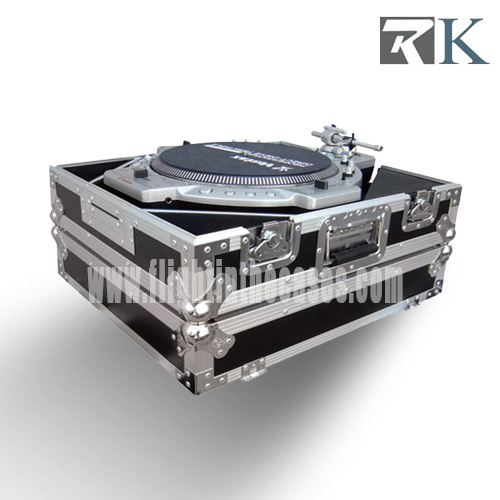 Turntable Coffin Case With Removable Wall For Vestax QFO Mixer