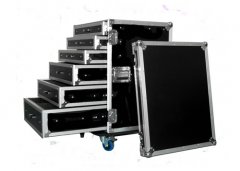Professional RK Drawer Flight Case with Casters