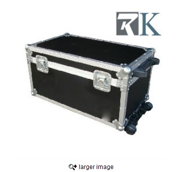Utility Cases - Utility Trunk RKCRL001 Flight Case with Casters and Retractable Handle