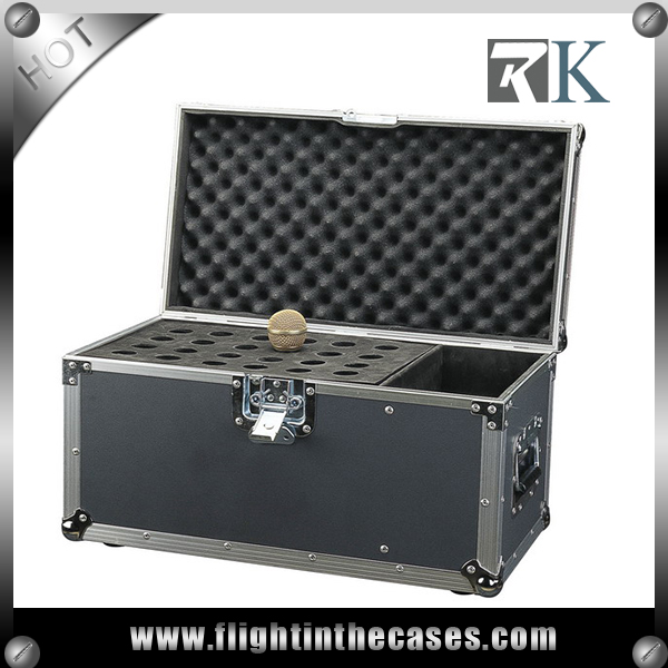 24 Unit Microphone Stand Case of Mic Carry Case