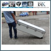 White Color Hardware Flight Road Case, Trunk Road Case