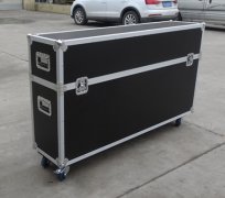 Hot Flight case for TV display support custom-made TV Road case