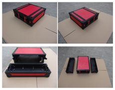 Red Flight Case, Rack Case RK3UED With 9mm Plywood