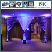 RK Unique pipe and drape used for wedding