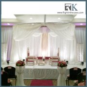 Popular Pipe and Drape used for Trade Show and Wedding pipe and drape