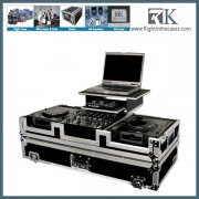 Aluminum DJ Flight Case with Wheels and Handles/Aluminum Flight Rack Case