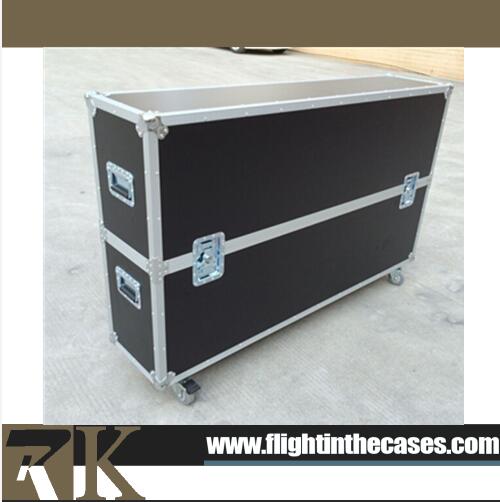 New design plasma flight case for 2 piece 40 to 50 plasma