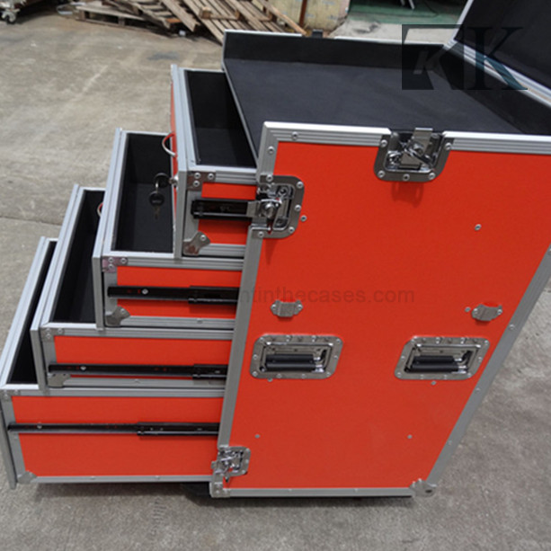 Hot selling drawer flight case