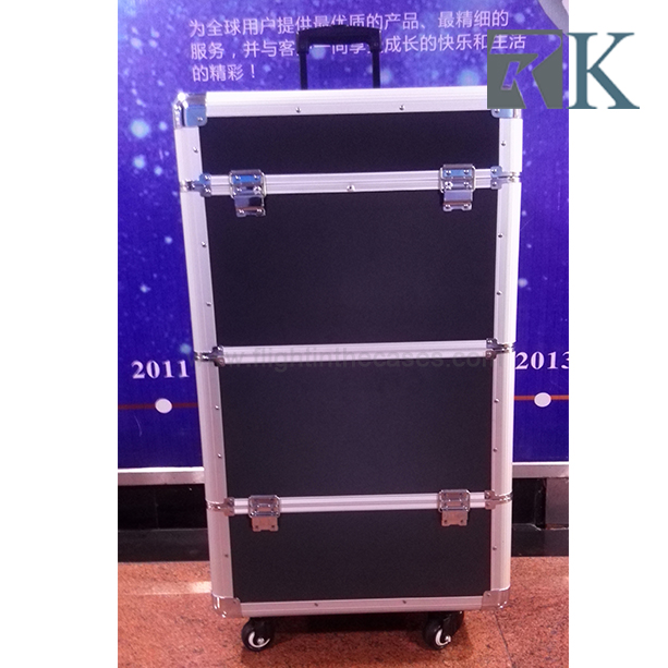 Popular case! Aluminum frame case makeup case support custom-made aluminum flight case