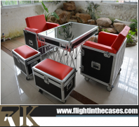 Fashionable design sofa flight case furniture from china