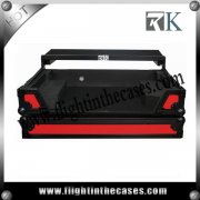 ProX Red Black Hard Flight Case Coffin for Pioneer DDJ SX SX2 DDJRX Glide Caster