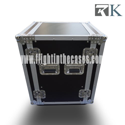 14U Amp Rack Case - 24" Rack Case With Caster Board