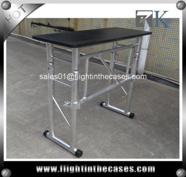 Heavy Duty Truss Style DJ Table 100cm x 40cm x 95cm