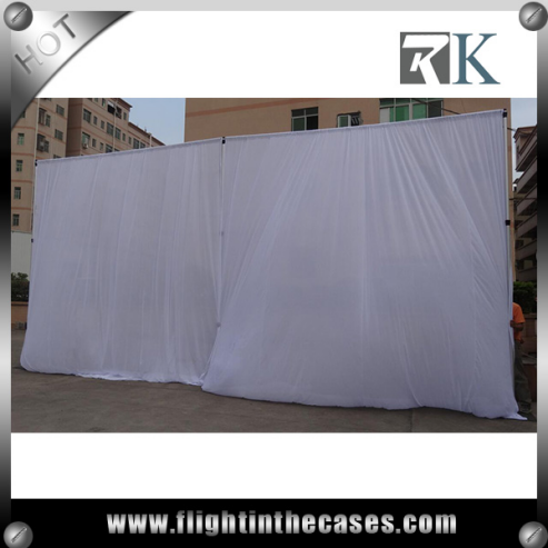 Portable Pipe and Drape Backdrop System for Wedding 