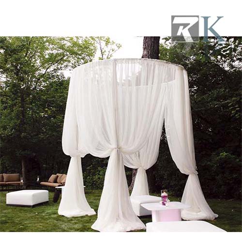 Wedding round tent pipe drape system_RK-RC0404X4