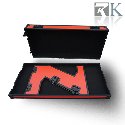 Portable designed Custom folding Z Shape DJ Table Case